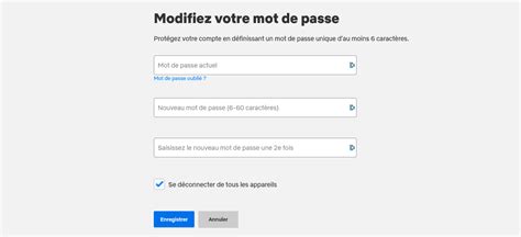 netflix changer mot de passe|Comment modifier ou mettre à jour votre mot de passe